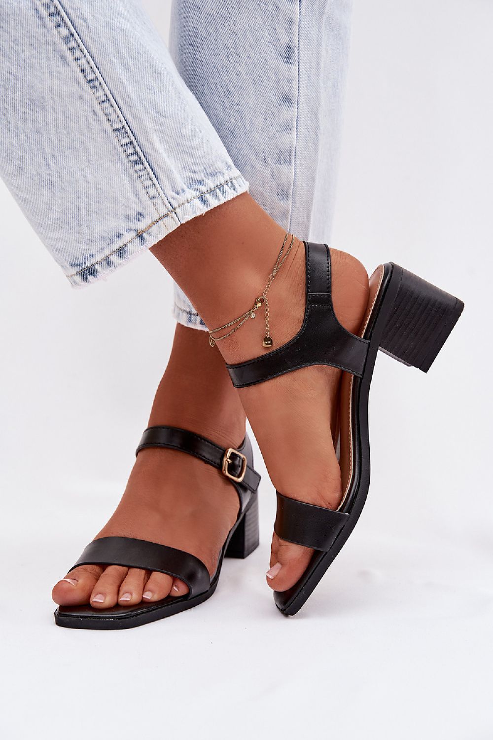 Heel sandals model 225113 Step in style