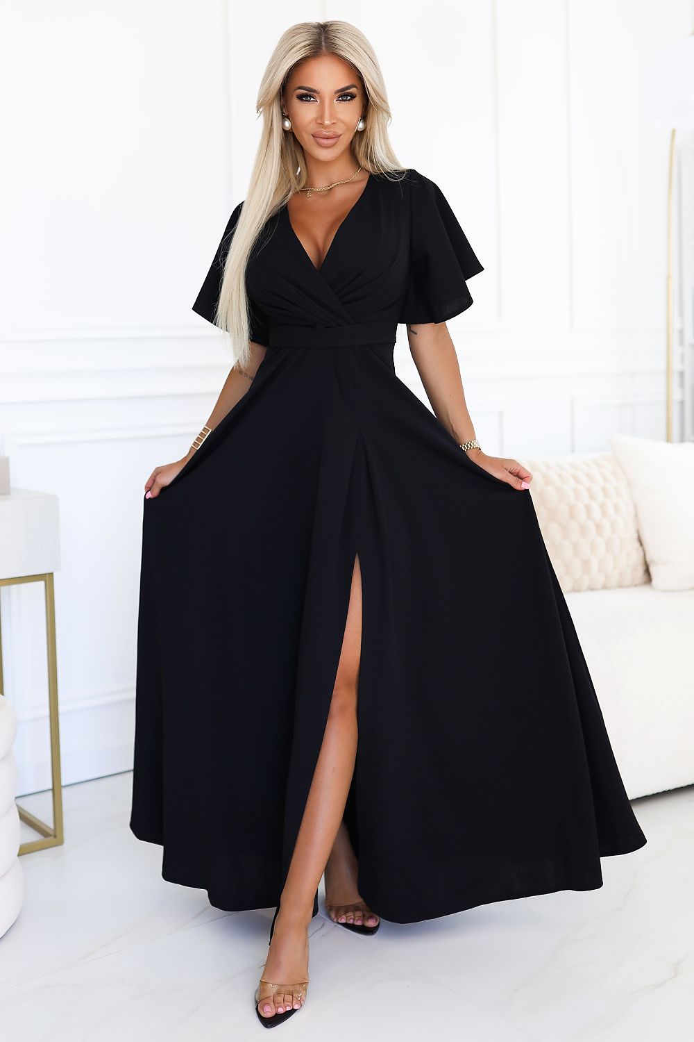  Long dress model 216455 Numoco 