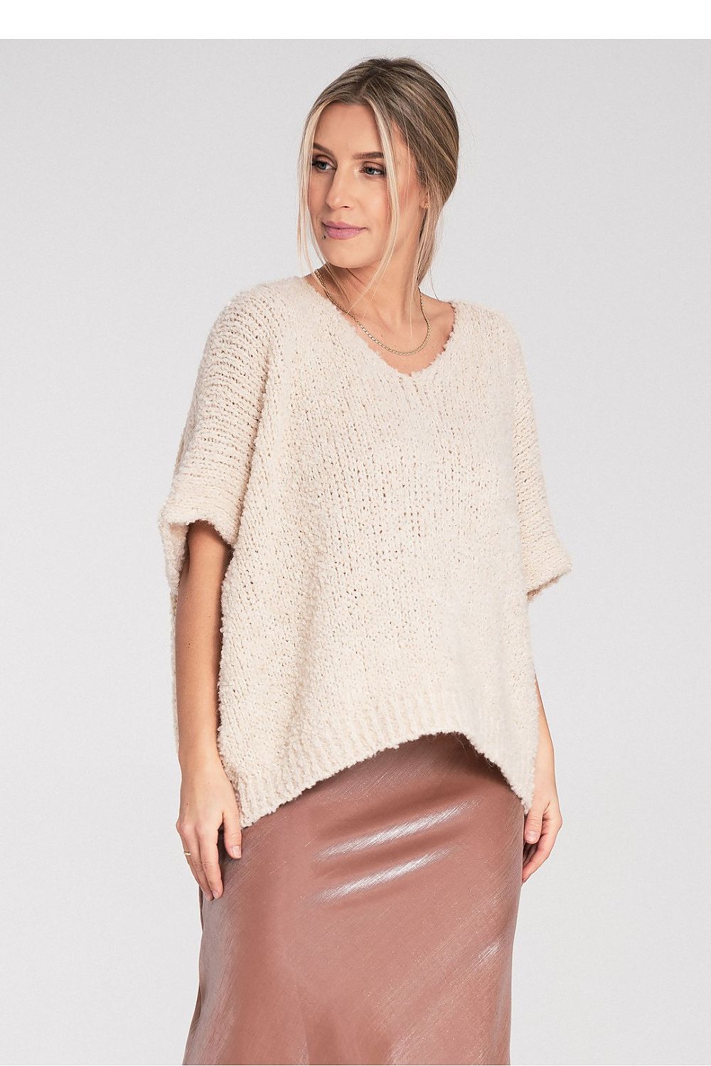  Short sleeve sweater model 217071 Figl 