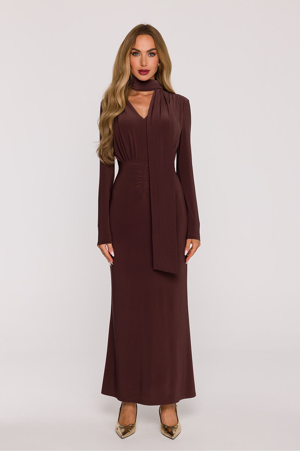  Long dress model 219989 Moe 