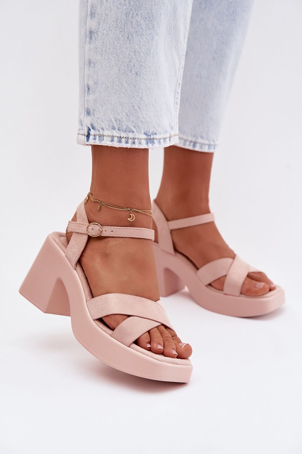  Heel sandals model 225107 Step in style 