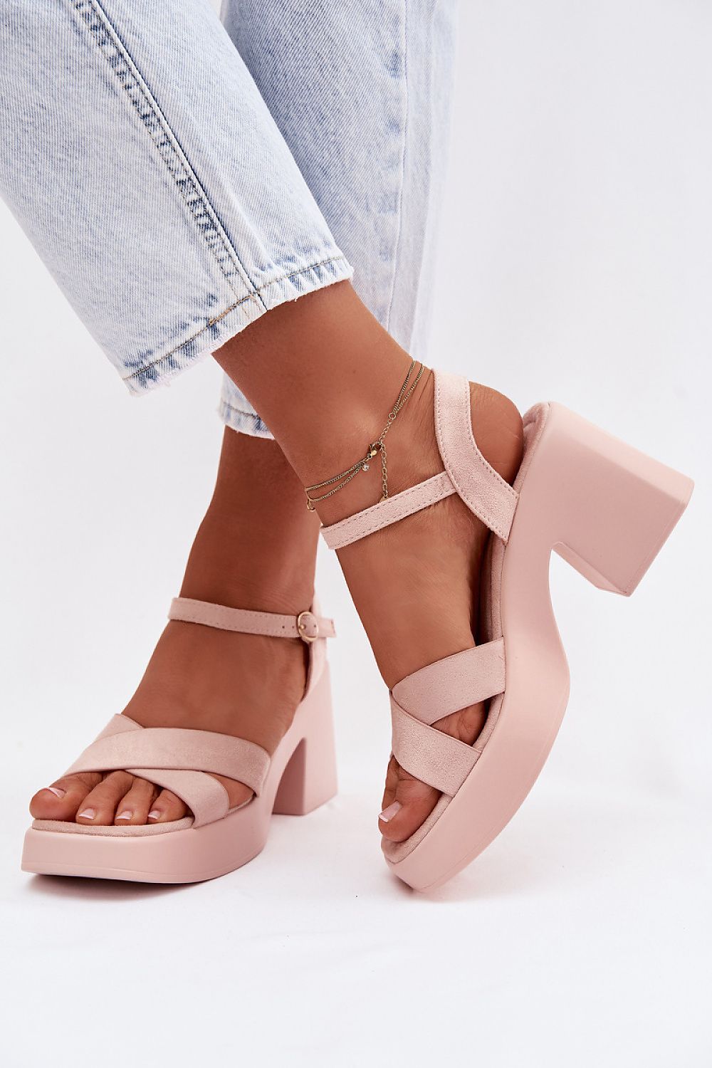  Heel sandals model 225107 Step in style 